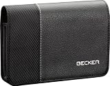 Elegante Tasche 4.3"" (Schwarz, Leder-Imitat, Magnet-Verschluss)