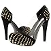 All Products : Parker Studded High Heel Pumps BLACK