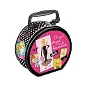 Vandor Round Tin Tote, Barbie