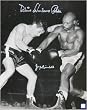 Rubin Hurricane Carter & Joey Giardello Dual Signed 16X20 Boxing Photo - Authentic Autographed