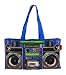 Loop NYC Audio Couture Ghetto Blaster Blue Boombox