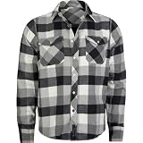 FOX Ozzie Mens Flannel Shirt - White/Black