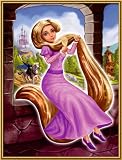 Schipper 609150622 - Malen nach Zahlen - Rapunzel, 18x24 cm