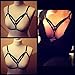 Mallcat Bandage Alluring Harness Elastic Cage Bra Strappy Hollow Out Bustier