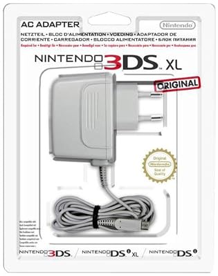 Nintendo Bloc d'alimentation pour Nintendo New 3DS/New 3DS XL/3DS/3DS XL/2DS/DSi/DSi XL