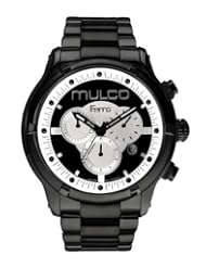 Mulco MW5 2034 020 Ferro Mirror Chronograph Black Ion Plated Stainless Steel Watch