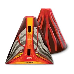 Cross - Section Volcano Model by 