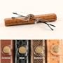 Rimless Spring Hinge Reading Glasses with Faux Leather Snap Closure Case