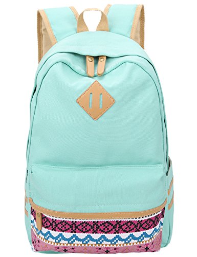 Leaper Casual Lightweight Canvas Laptop Bag/Shoulder Bag/School Backpack