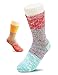 VERO MONTE 4 Pairs Womens Cotton Crew Socks - Winter Warm Socks Casual Socks