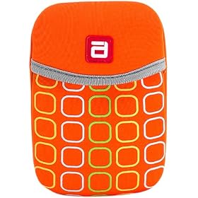 Agear (TM) Bag for Fujifilm FinePix F505 Digital Camera (Orange)
