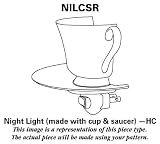 Apilco Apicius Night Light/Cup & Saucer, Fine China Dinnerware