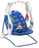 Fisher-Price H7180 Baby Gear - Meeresfreunde Babyschaukel für unterwegs
