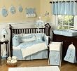JoJo Designs 9-Piece Baby Crib Bedding Set - Go Fish Ocean