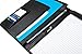 Case-it Business Meeting Padfolio, Professional Portfolio with Letter Size Writing Pad, Black (PAD-30)