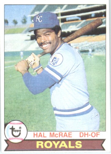 1979 Topps # 585 Hal McRae Kansas City Royals Baseball Card