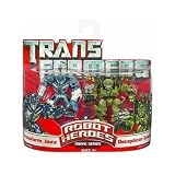 Transformers Movie Hasbro Robot Heroes Figure 2-Pack Protoform Jazz & Decepticon Brawl [Devastator]