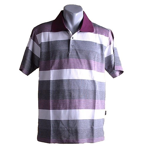 Kitaro, kurzarm Polohemd Poloshirt, 191427, rasberry 