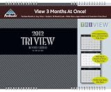 2012 Office Tri-View  calendar