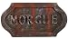 Morgue Sign - Bronze
