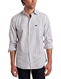 Faconnable Men's Seersucker Multi Striped Shirt