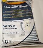 Transformax Sanyo Vacuum Replacement Bag (10 Pack)