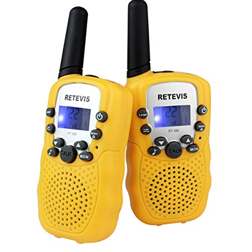 Retevis rt-388 uhf 22ch lcd display flashlight vox toy …