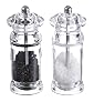 Clear Salt & Pepper Mills