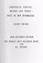 Chiropractic Practice, Methods and Trends: Index of New Information With Authors and Subjects