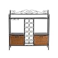Celtic Bistro Wine Rack - Grey