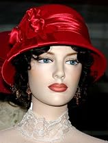 Flapper Hat New Cloche Hat Design Roaring Twenties Style "Miss Sophia"