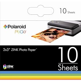 Polaroid Zink Media 10 sheets for PoGo Instant Mobile Printer