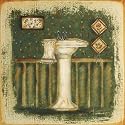 Art Poster Print - Bathroom Sink - Artist: Grace Pullen - Poster Size: 10 X 10 inches