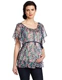 Ripe Maternity Women's Ditzy Chiffon Top