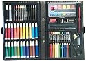 86 Piece Art Set & Bonus 5 Piece Gel Pen Set