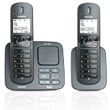 PHILIPS CD5652 TWIN DIGITAL CORDLESS ANSWER PHONE