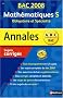 Math�matiques S : Sujets corrig�s