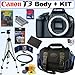 Canon EOS Rebel T3 12.2 MP CMOS Digital SLR Camera (Body) + 16GB Deluxe Accessory Kit