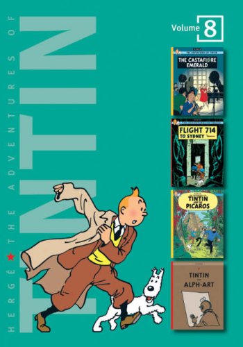 Childrens Toyshop  Children & Baby Books : The Adventures of Tintin: "The Castafiore Emerald", "Flight 714 to Sydney", "Tintin and the Picaros", "Tintin and Alph Art" v. 8 (Adventures of Tintin)
