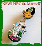 Hard Rock Cafe Saint Maarten Signs Guitar Pin Limited