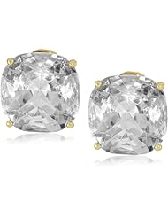 kate spade new york "Essentials" Clear Clip-On Earrings