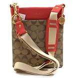 51sb4GPKNuL. SL160  AUTHENTIC COACH ALI SIGNATURE SWINGPACK MESSENGER CROSSBODY 42668