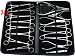 16 Piece Professional Body Piercing Tool Set Kit & Case