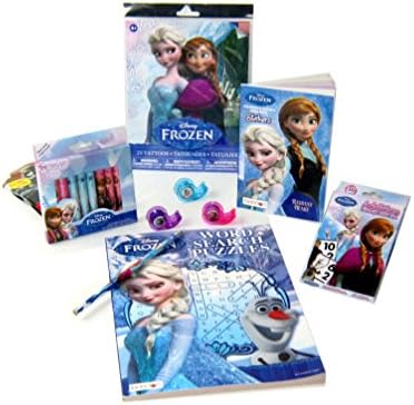 Frozen Activity Kit Filled With Frozen Learning Toys, Activities and Brain Games. Learning Can Be Fun