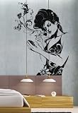 Modern Woman 6 - Vinyl Wall Decals Murals Stickers Art Graphic - 39H x29W - by üBer Decals