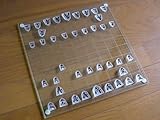 インテリア雑貨 将棋 ボードゲーム ガラス将棋