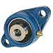 12mm Bearing UCFL201 + 2 Bolts Flanged Cast Housing Mounted Bearings
