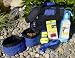 Pet Supplies : Doggie Travel Kit - Blue