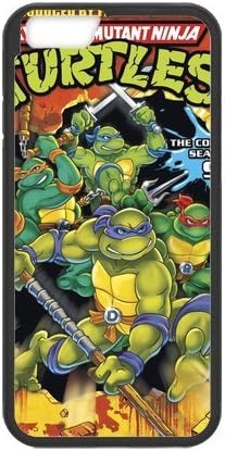 LeonardCustom Protective Hard Rubber Coated Cell Phone Cover Case for New iPhone 6S &amp; iPhone 6 (4.7"), TMNT Teenage Mutant Ninja Turtles -LCI6U1406