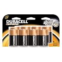 Duracell Batteries, D Size, 8-Count Packages (Pack of 2)
